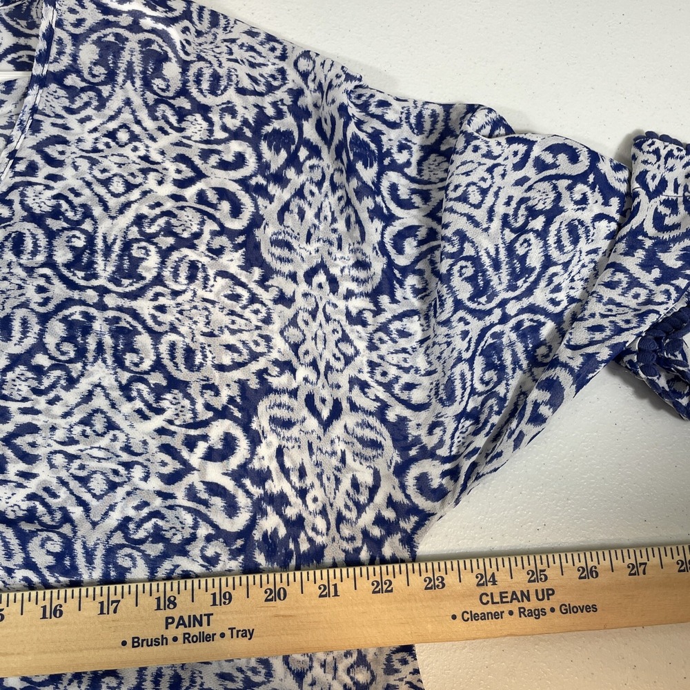 Lands End Pullover Tunic Cover Layer Women's Size Small Beach Pool Blue‎ - Picture 5 of 8